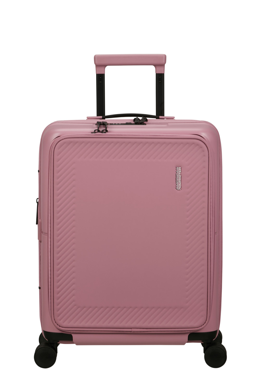 American Tourister Dashpop Handgepäck mit 4 Rollen, 55cm, Easy Access Vortasche, erweiterbar 