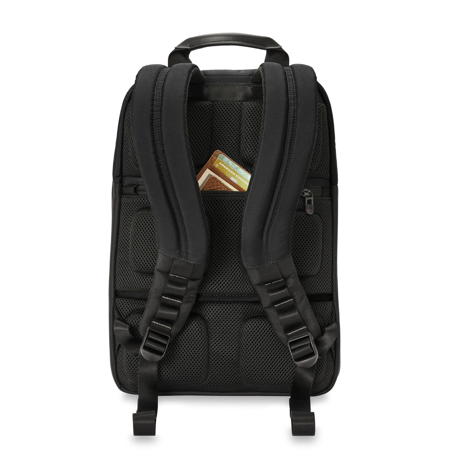 Briggs & Riley HTA Slim Expandable Backpack Black Briggs & Riley HTA Slim Expandable Backpack Black