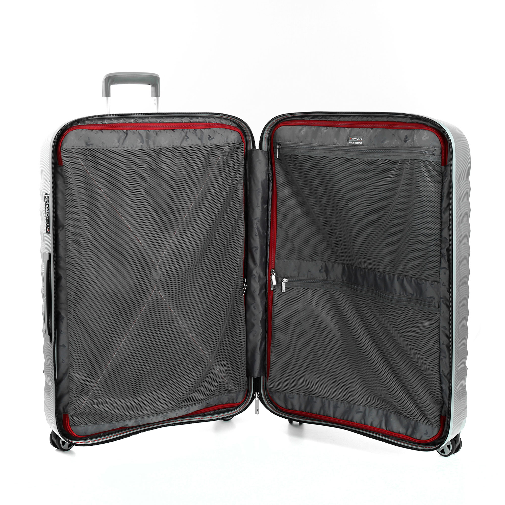 Roncato UNO ZSL PREMIUM 2.0 Trolley ML, 76cm Grey/Silver Roncato UNO ZSL PREMIUM 2.0 Trolley ML, 76cm Grey/Silver