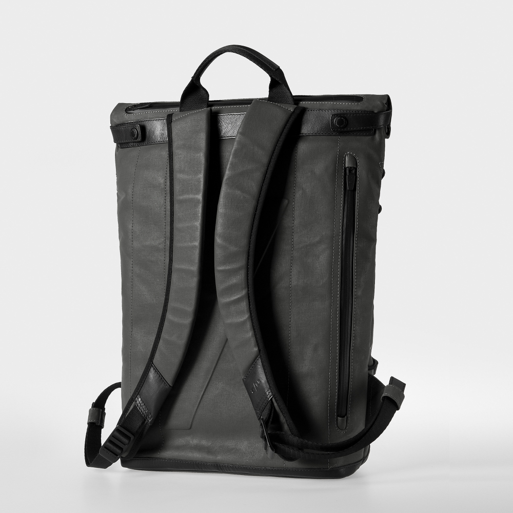 aunts & uncles Japan Osaka Rolltop Rucksack mit 15" Notebookfach volcanic ash aunts & uncles Japan Osaka Rolltop Rucksack mit 15" Notebookfach volcanic ash