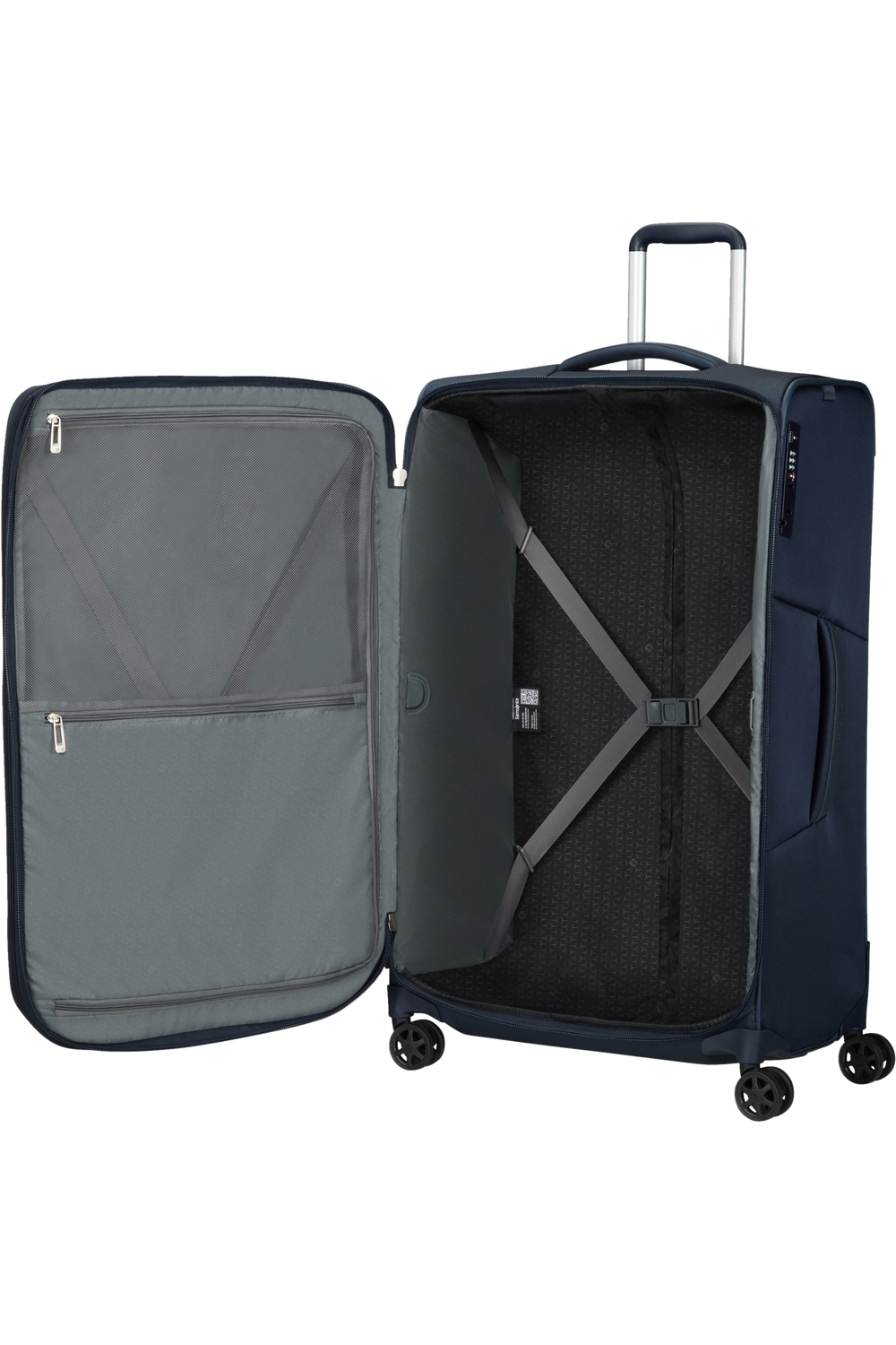 Samsonite Respark Trolley mit 4 Rollen erweiterbar 79cm + GRATIS HOTELGUTSCHEIN Midnight Blue Samsonite Respark Trolley mit 4 Rollen erweiterbar 79cm + GRATIS HOTELGUTSCHEIN Midnight Blue