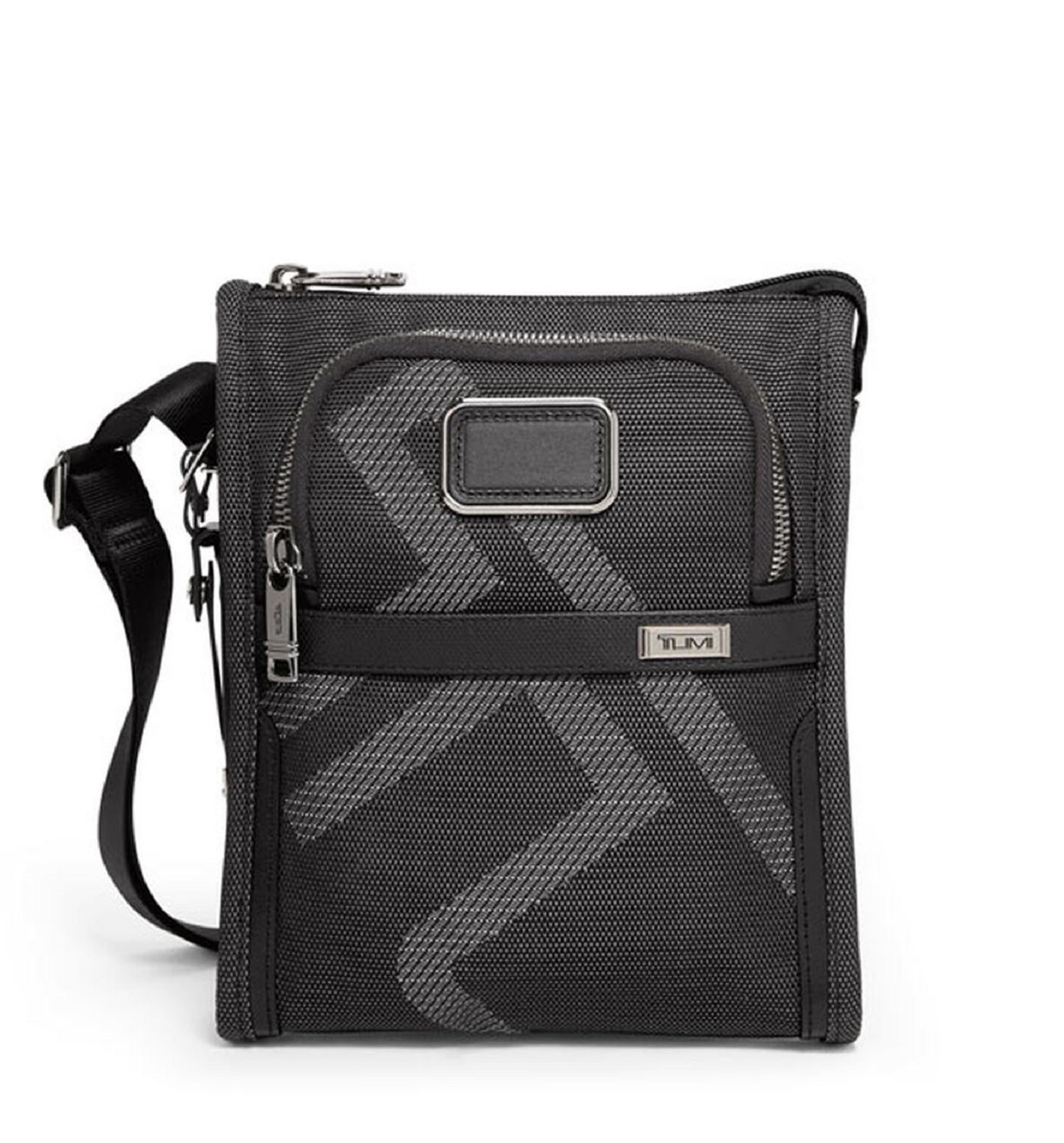 Tumi Alpha 3 Kleine Umhängetasche + GRATIS HOTELGUTSCHEIN Reflective Jacquard