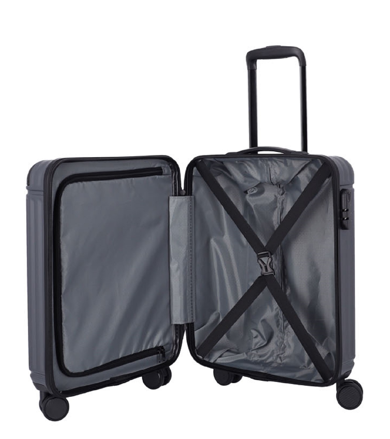 Travelite Cruise 4-Rad Trolley S Anthrazit Travelite Cruise 4-Rad Trolley S Anthrazit