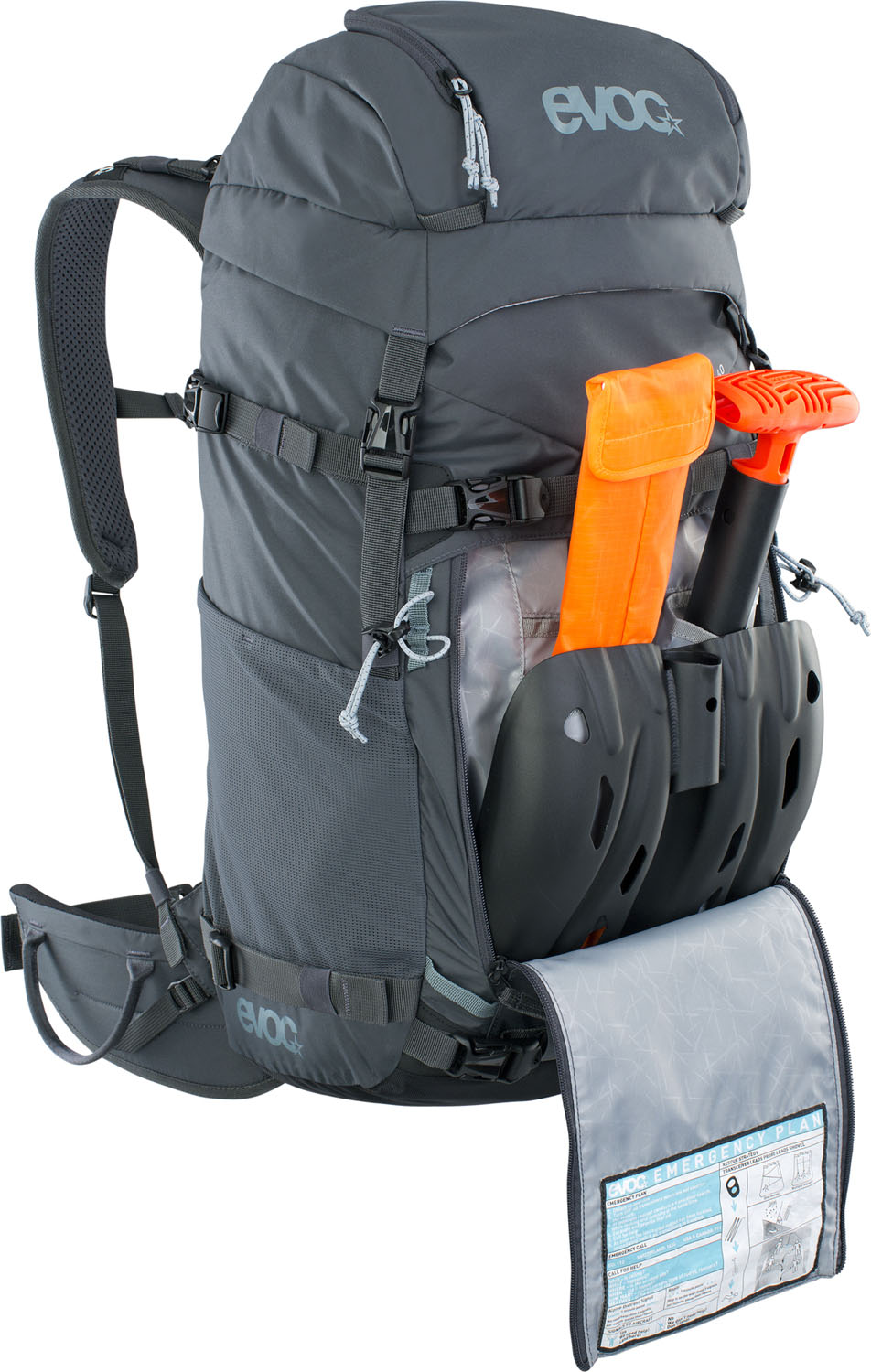 evoc Outdoorrucksäcke PATROL 40 Updated Carbon Grey evoc Outdoorrucksäcke PATROL 40 Updated Carbon Grey