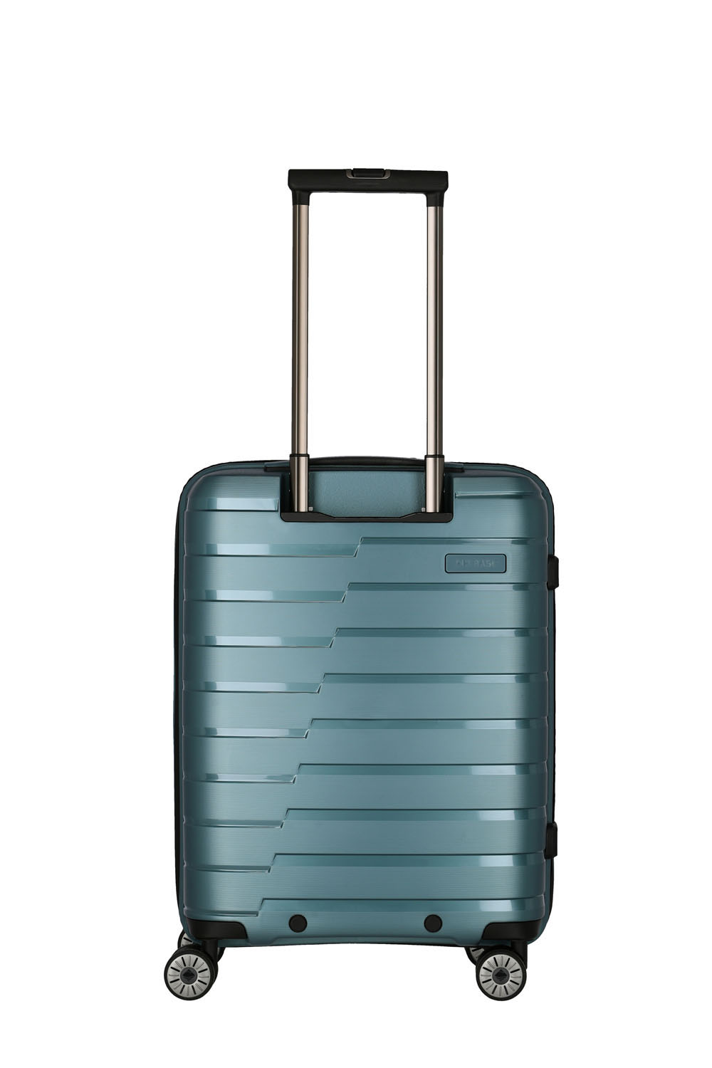 Travelite Air Base Trolley S, 4 Rollen mit Vortasche Eisblau
