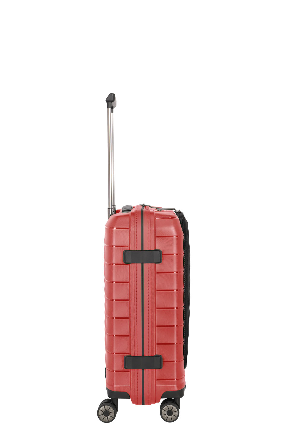 Travelite Mooby Trolley S mit Vortasche, 4-Rollen Rot Travelite Mooby Trolley S mit Vortasche, 4-Rollen Rot