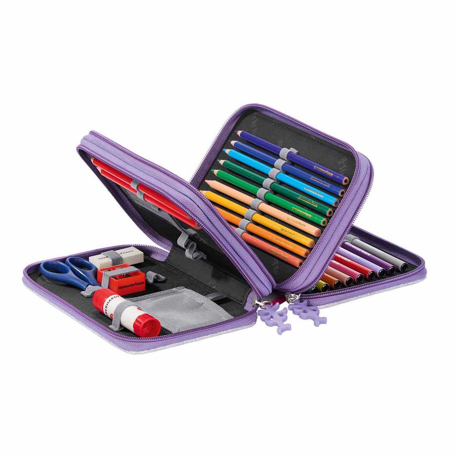 Step by Step Schulzubehör XXL-Mäppchen, Drei Fächer Star Stella Step by Step Schulzubehör XXL-Mäppchen, Drei Fächer Star Stella