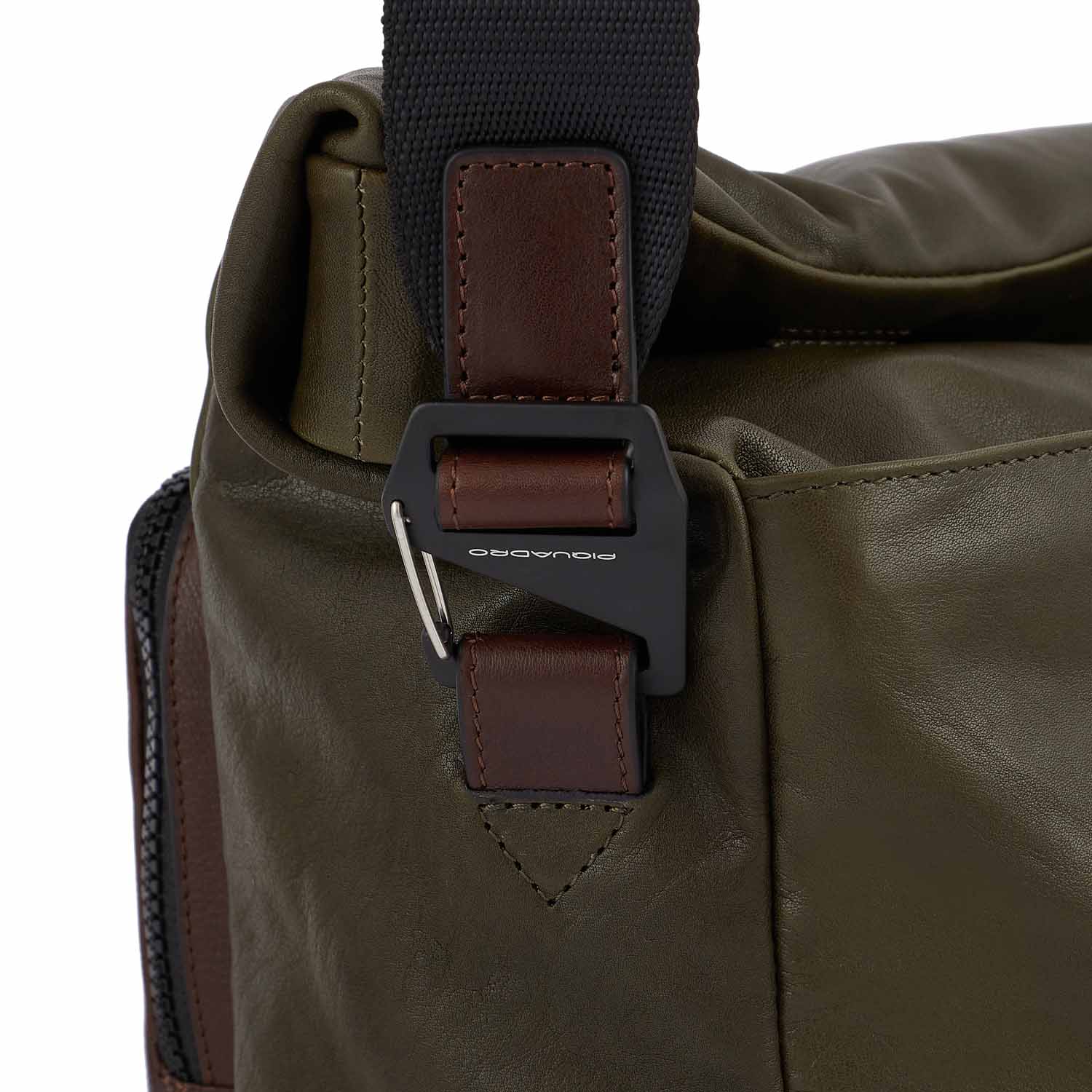 Piquadro Harper Fahrrad Laptopkuriertasche mit iPad®Pro 12,9"-Fach green/dark brown