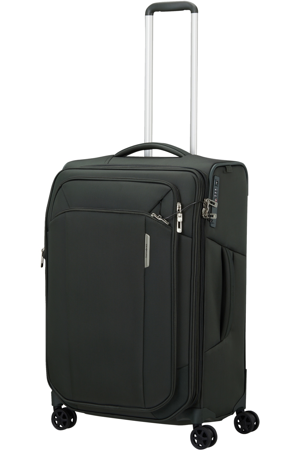 Samsonite Respark Trolley mit 4 Rollen erweiterbar 67cm + GRATIS HOTELGUTSCHEIN Forest Green Samsonite Respark Trolley mit 4 Rollen erweiterbar 67cm + GRATIS HOTELGUTSCHEIN Forest Green