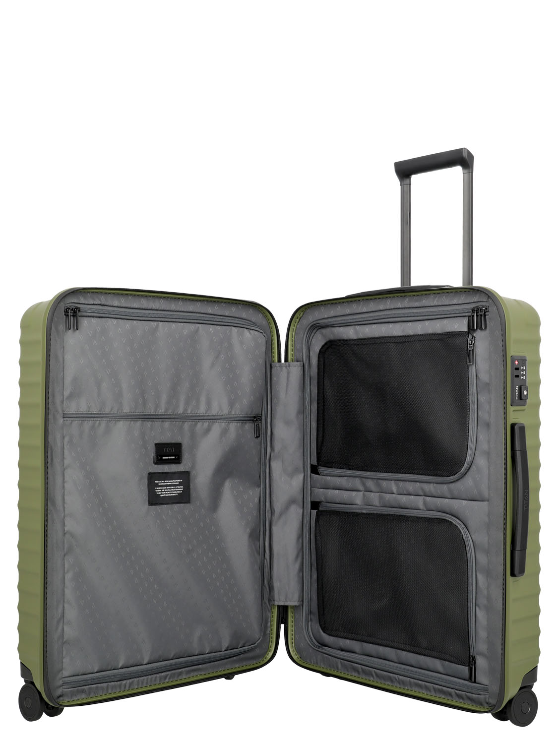 TITAN Upgrade Trolley M+ 4-Rollen Forest green