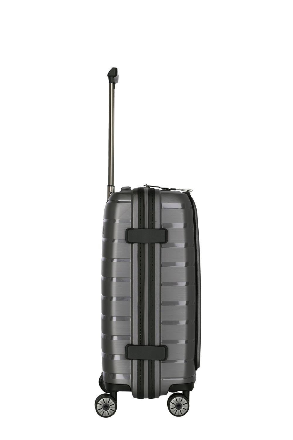 Travelite Air Base Trolley S, 4 Rollen mit Vortasche Anthrazit
