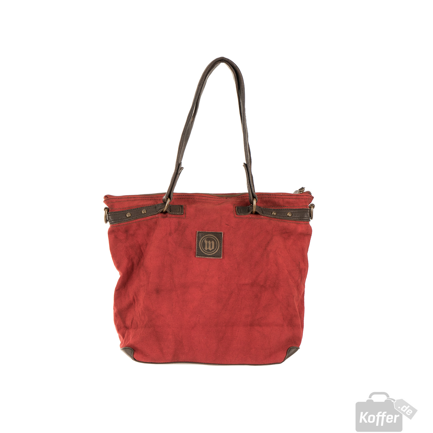 Wunschstück Tote Sangha *mit Frankfurt-Print* red Wunschstück Tote Sangha *mit Frankfurt-Print* red