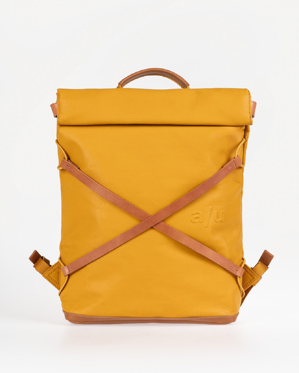 aunts & uncles Japan Yokohama Rolltop Rucksack mit 13" Notebookfach mustard aunts & uncles Japan Yokohama Rolltop Rucksack mit 13" Notebookfach mustard