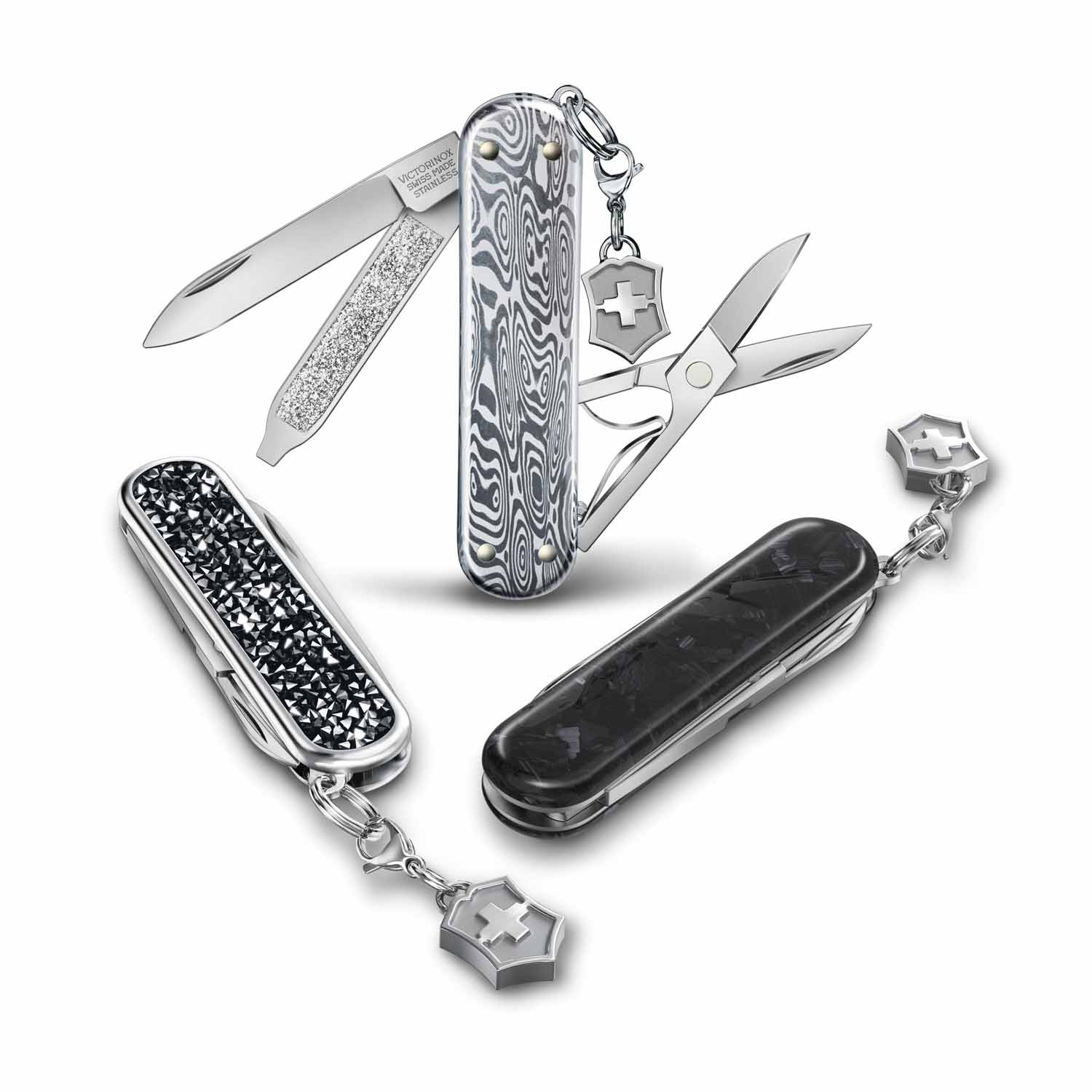 Victorinox Classic SD Brilliant, 58 mm, Carbon