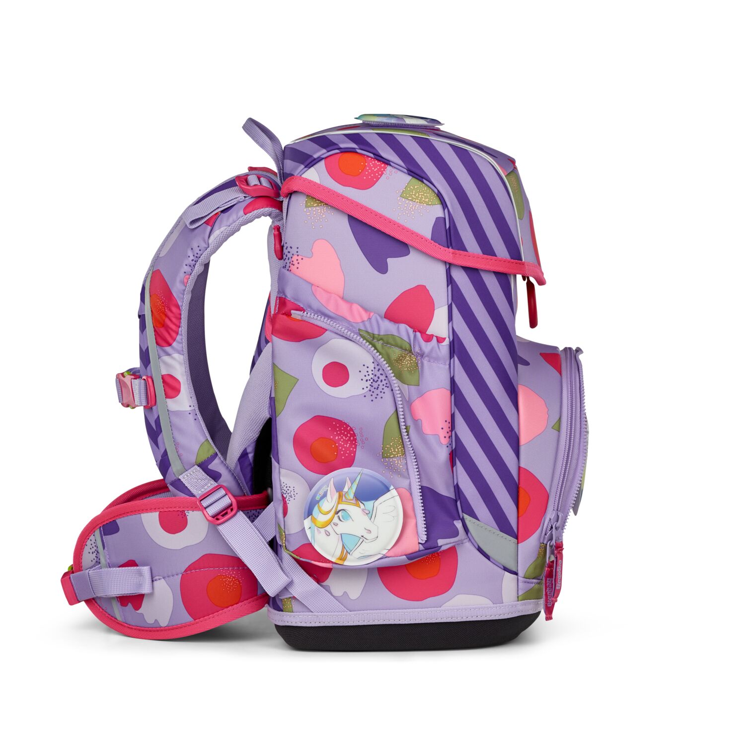 ergobag cubo 5-teiliges Schulrucksack-Set 2025 BlütenzauBär