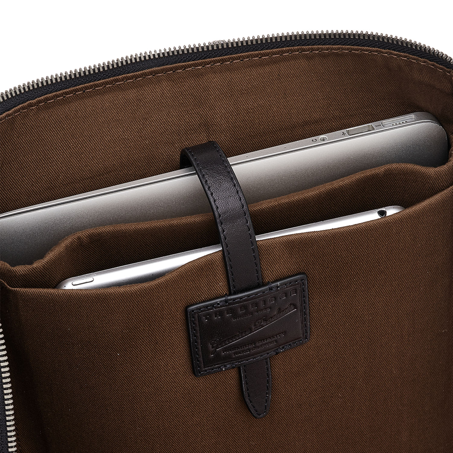 The Bridge Alberto Rucksack Schwarz/Ruthenium