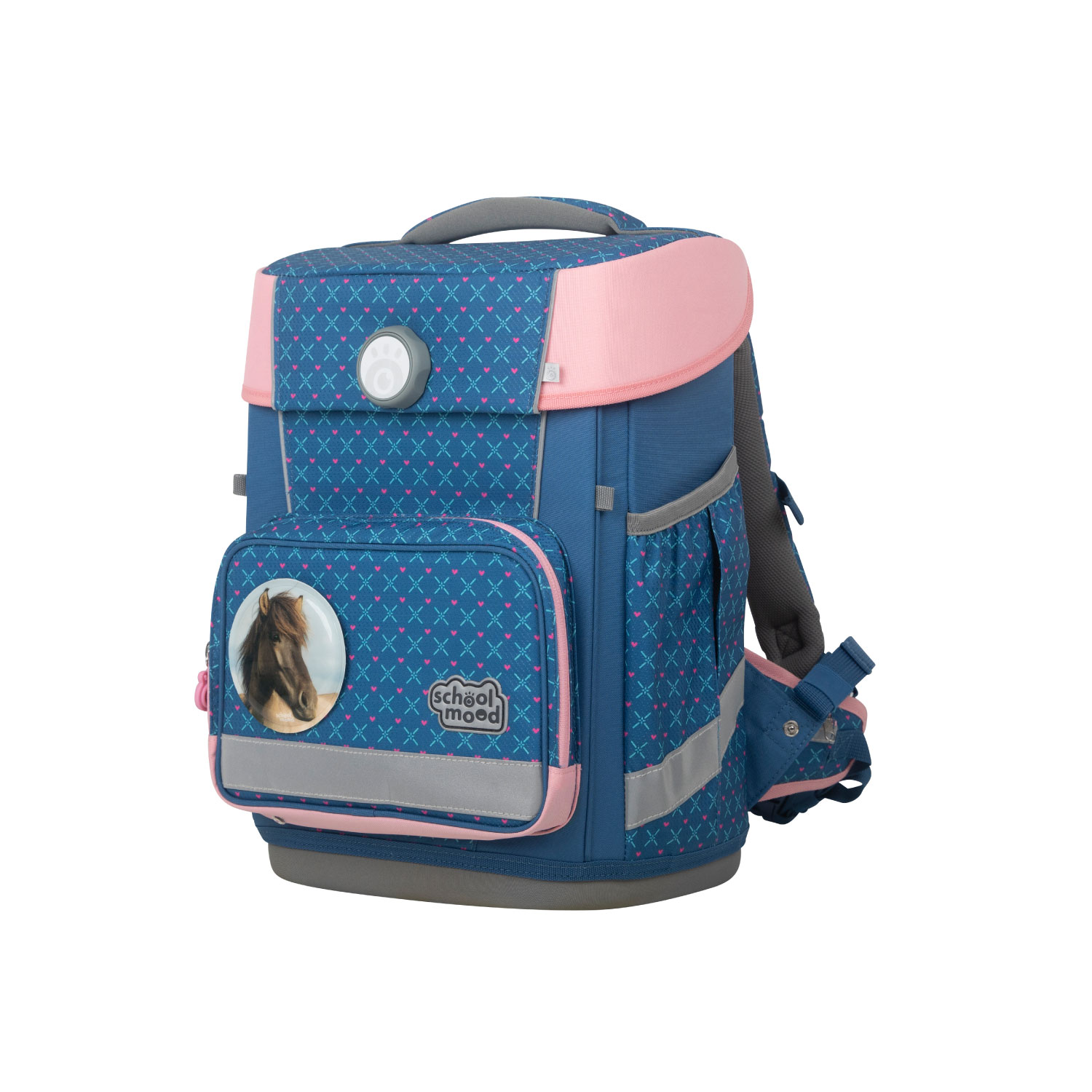 School-Mood Champion 7-tlg. Schulranzenset Mila (Pferd) School-Mood Champion 7-tlg. Schulranzenset Mila (Pferd)
