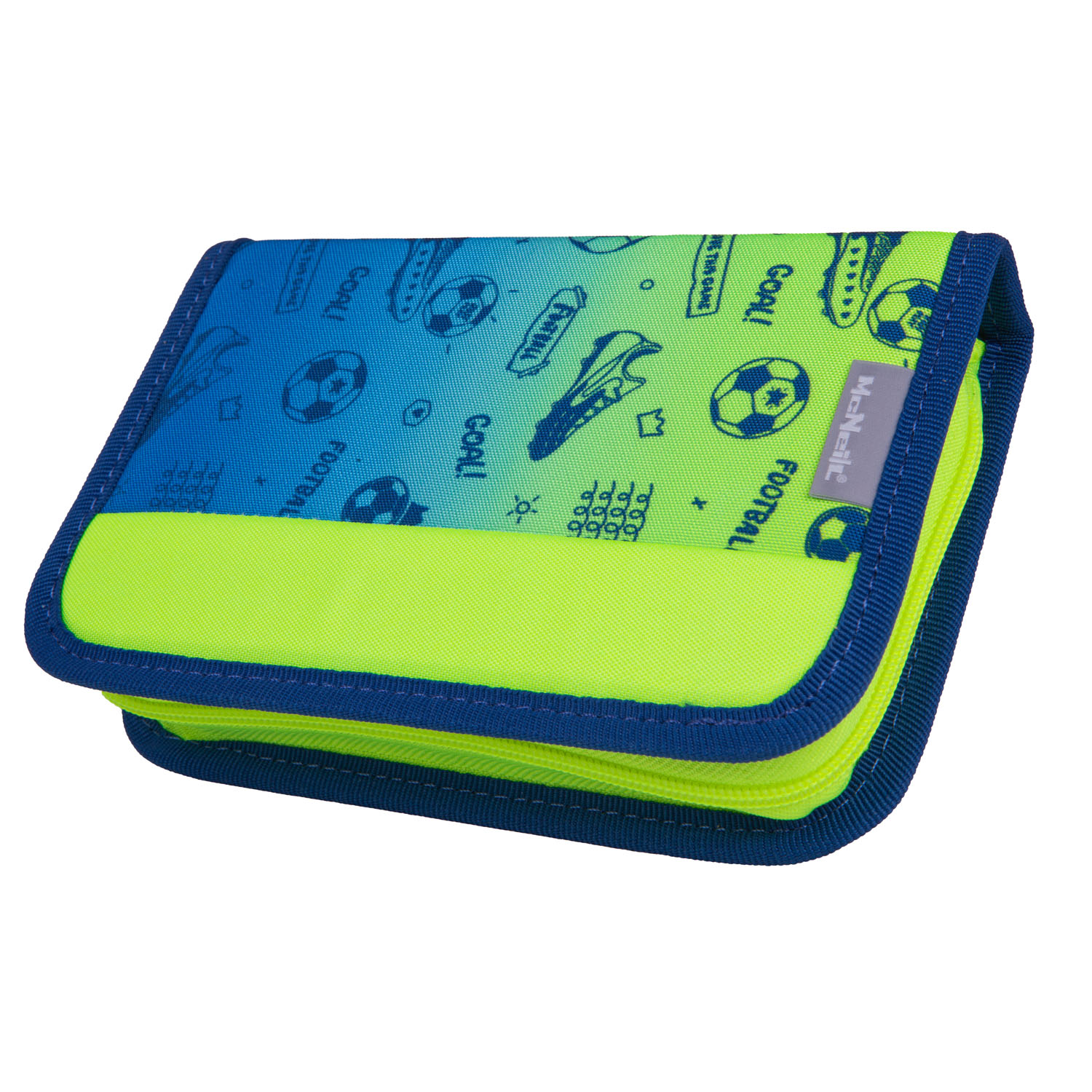 McNeill Perfecto Kollektion 2025 -Schulranzen-Set 5tlg., FOOTBALL 2T