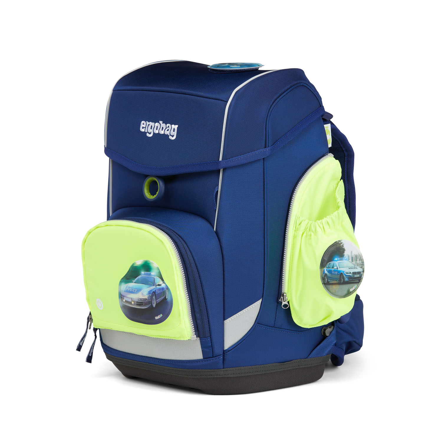 ergobag Schulzubehör Fluo LED Seitentaschen Zip-Set, 3-tlg. 2020-2022 Gelb ergobag Schulzubehör Fluo LED Seitentaschen Zip-Set, 3-tlg. 2020-2022 Gelb