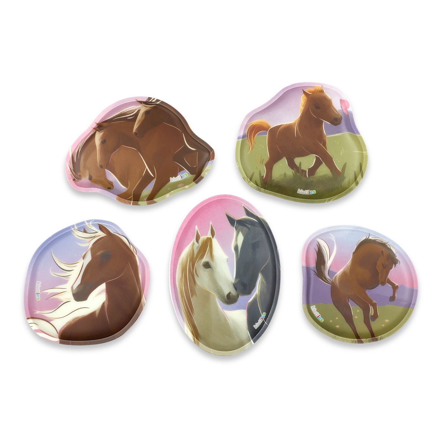 ergobag Kletties Kontur Kletties Set (5-tlg.) Pferdeglück