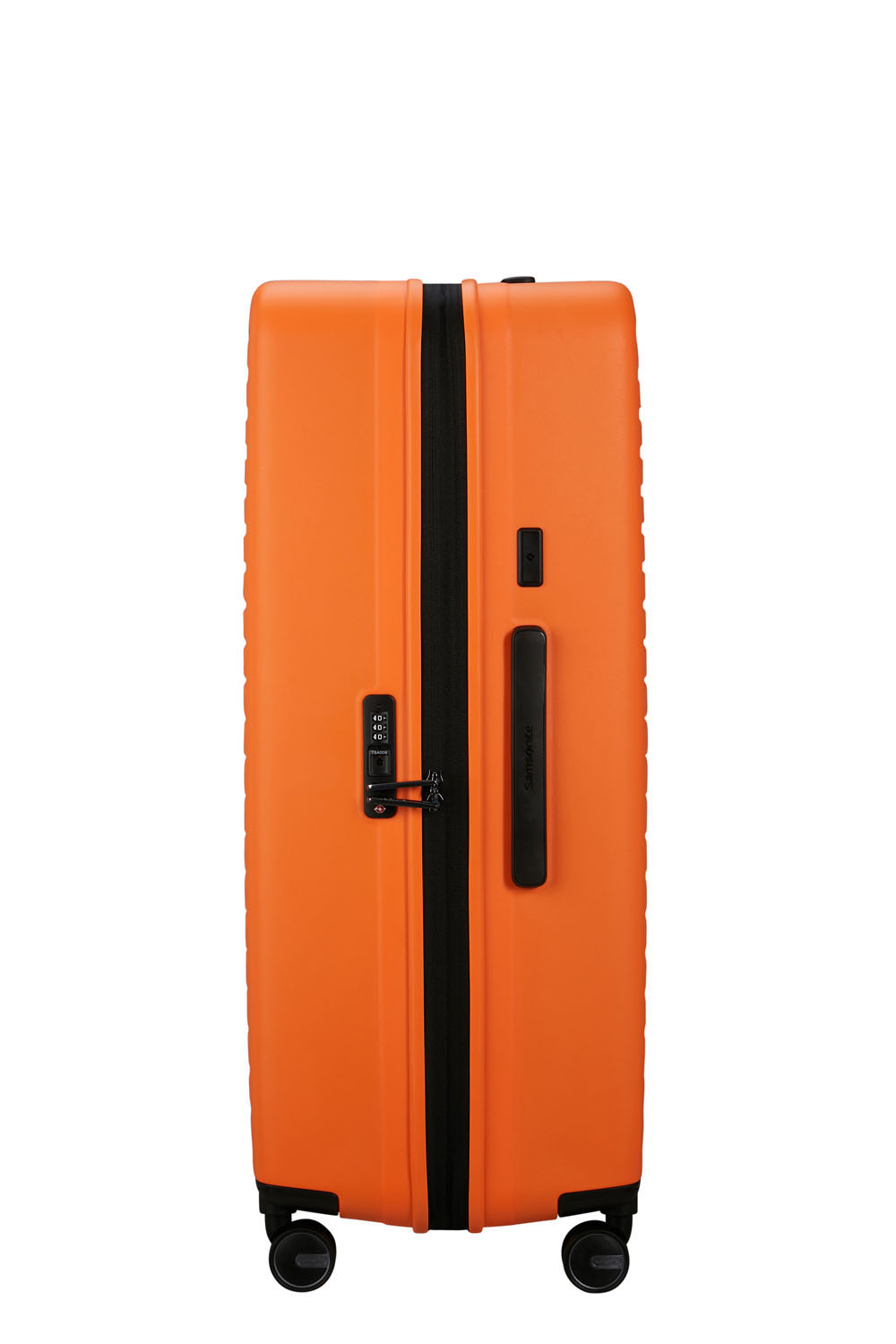 Samsonite Restackd Trolley mit 4 Rollen erweiterbar 81cm + GRATIS HOTELGUTSCHEIN Papaya