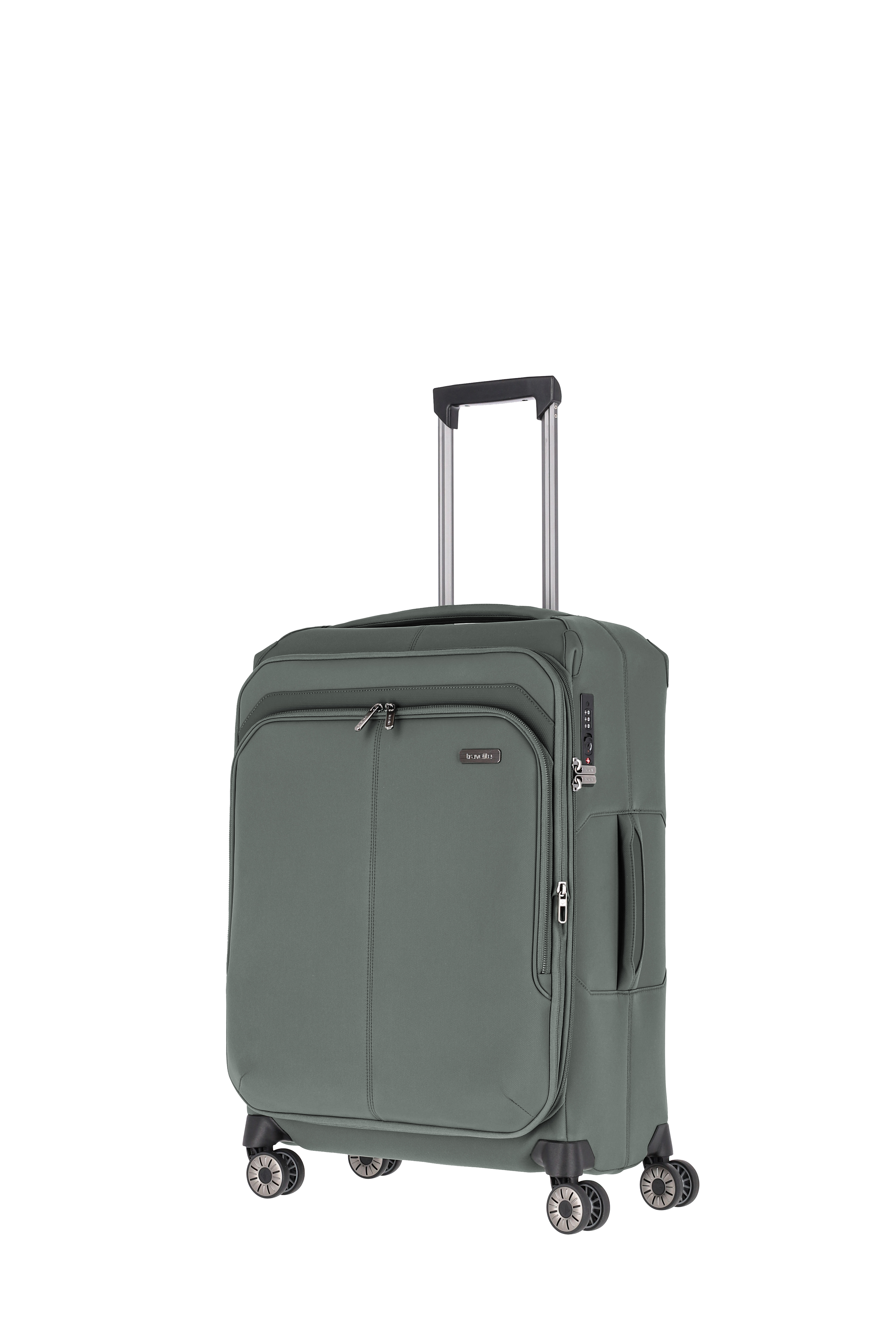 Travelite PRIIMA Trolley M 4-Rollen, erweiterbar Oliv