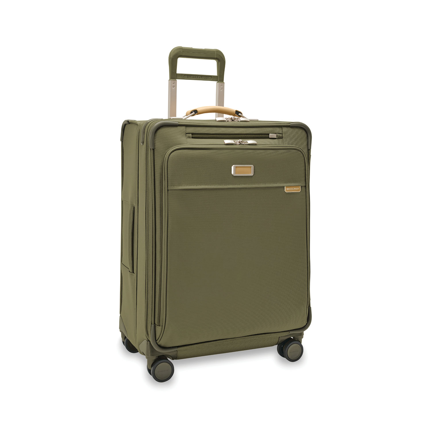 Briggs & Riley Baseline Medium Expandable Spinner Olive Briggs & Riley Baseline Medium Expandable Spinner Olive