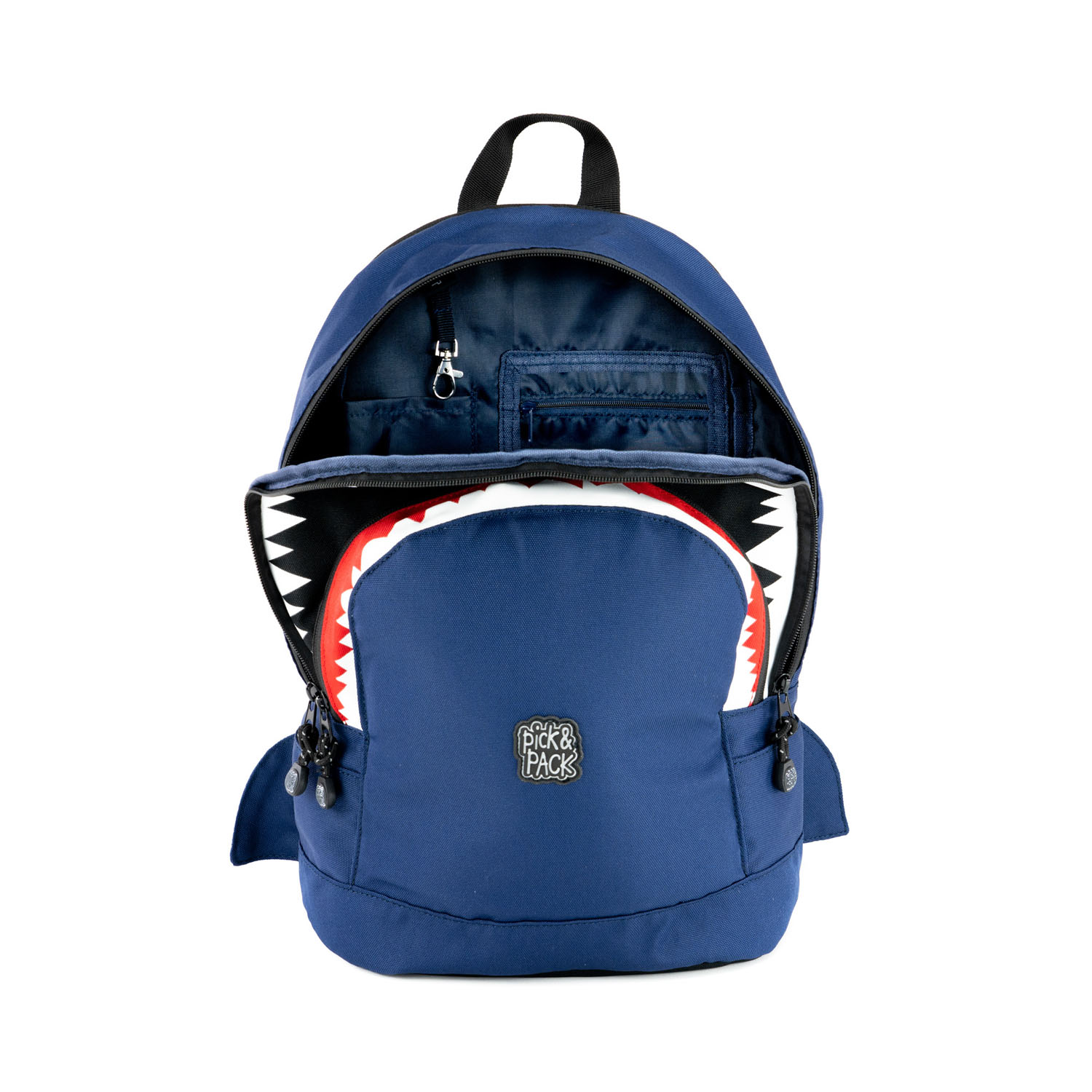 Pick & Pack Shark Shape Backpack M mit 13" Laptop-fach Navy Pick & Pack Shark Shape Backpack M mit 13" Laptop-fach Navy