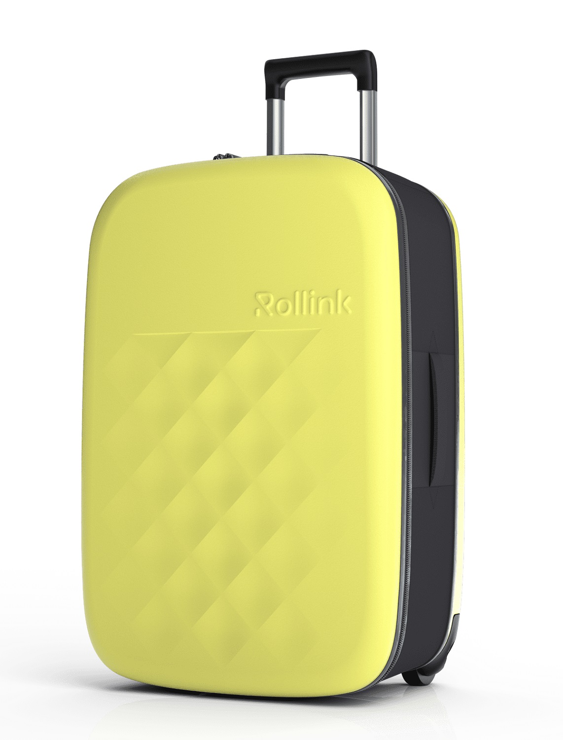 Rollink Flex Vega II 26" Medium Check-In Suitcase Yellow Iris