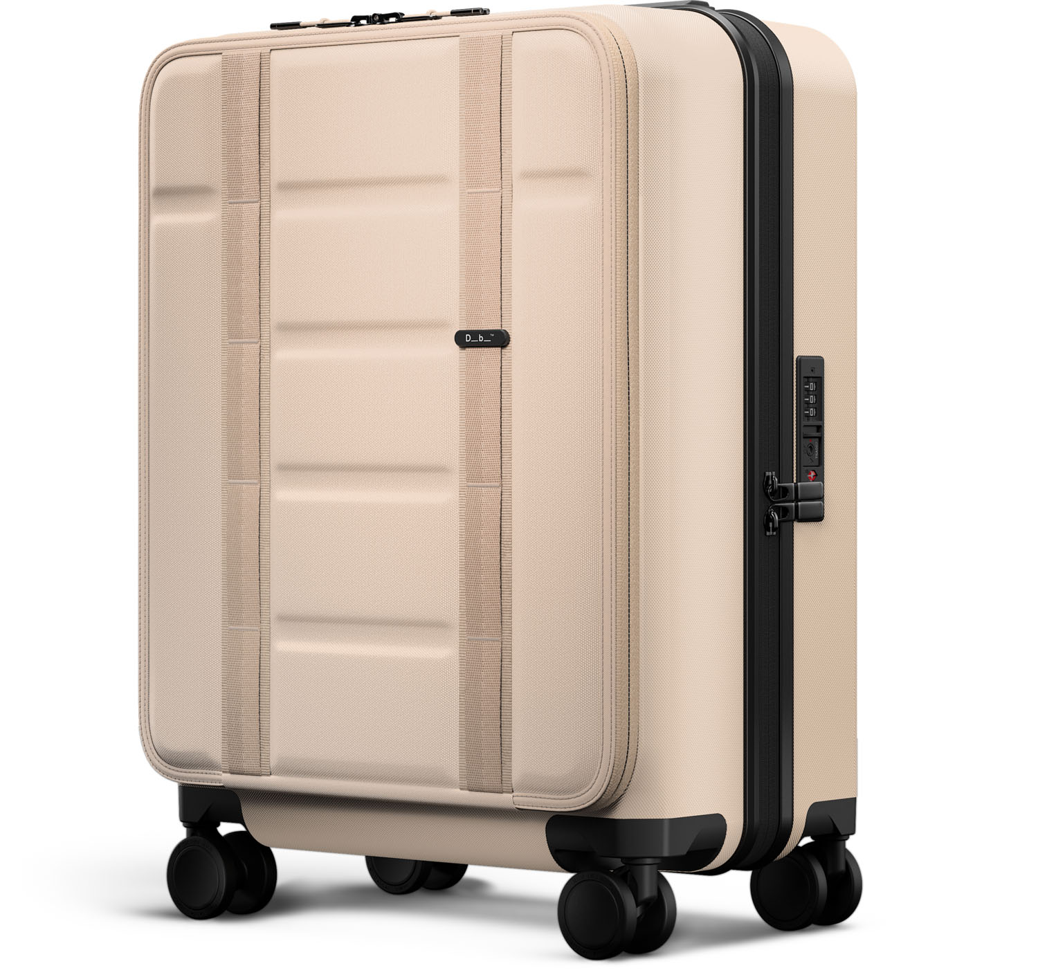 D_b_ Ramverk Front-access Carry-on Fogbow Beige D_b_ Ramverk Front-access Carry-on Fogbow Beige