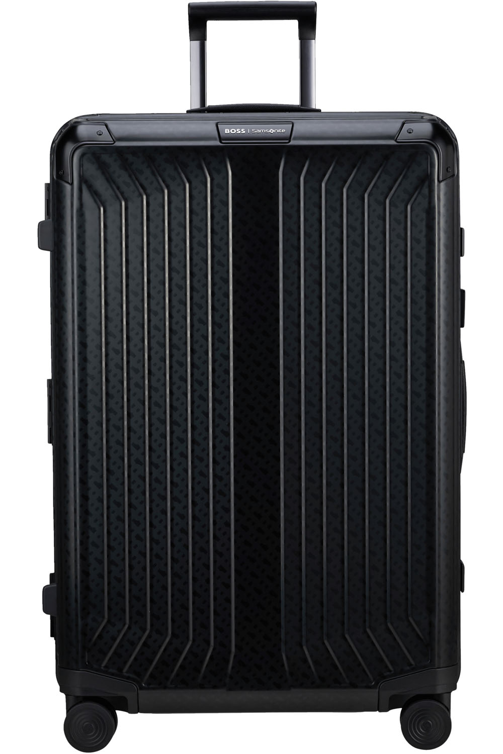 Samsonite BOSS Trolley mit 4 Rollen 76cm Graphite Monogram