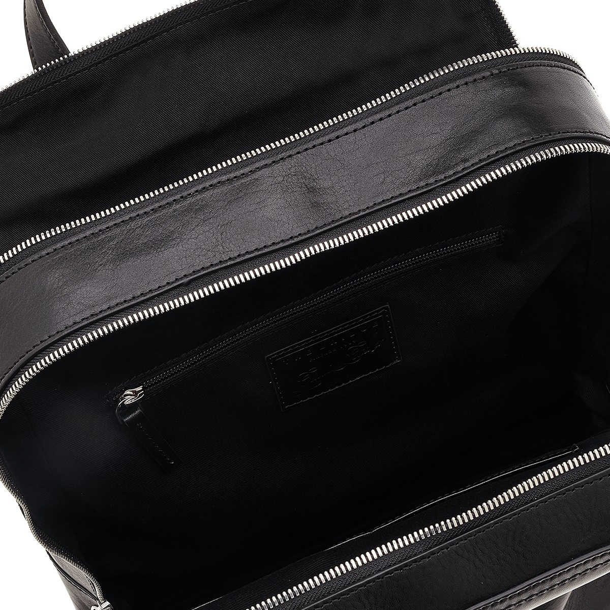 The Bridge Dante Leder-Rucksack 42cm Schwarz/Palladium/Ruthenium The Bridge Dante Leder-Rucksack 42cm Schwarz/Palladium/Ruthenium