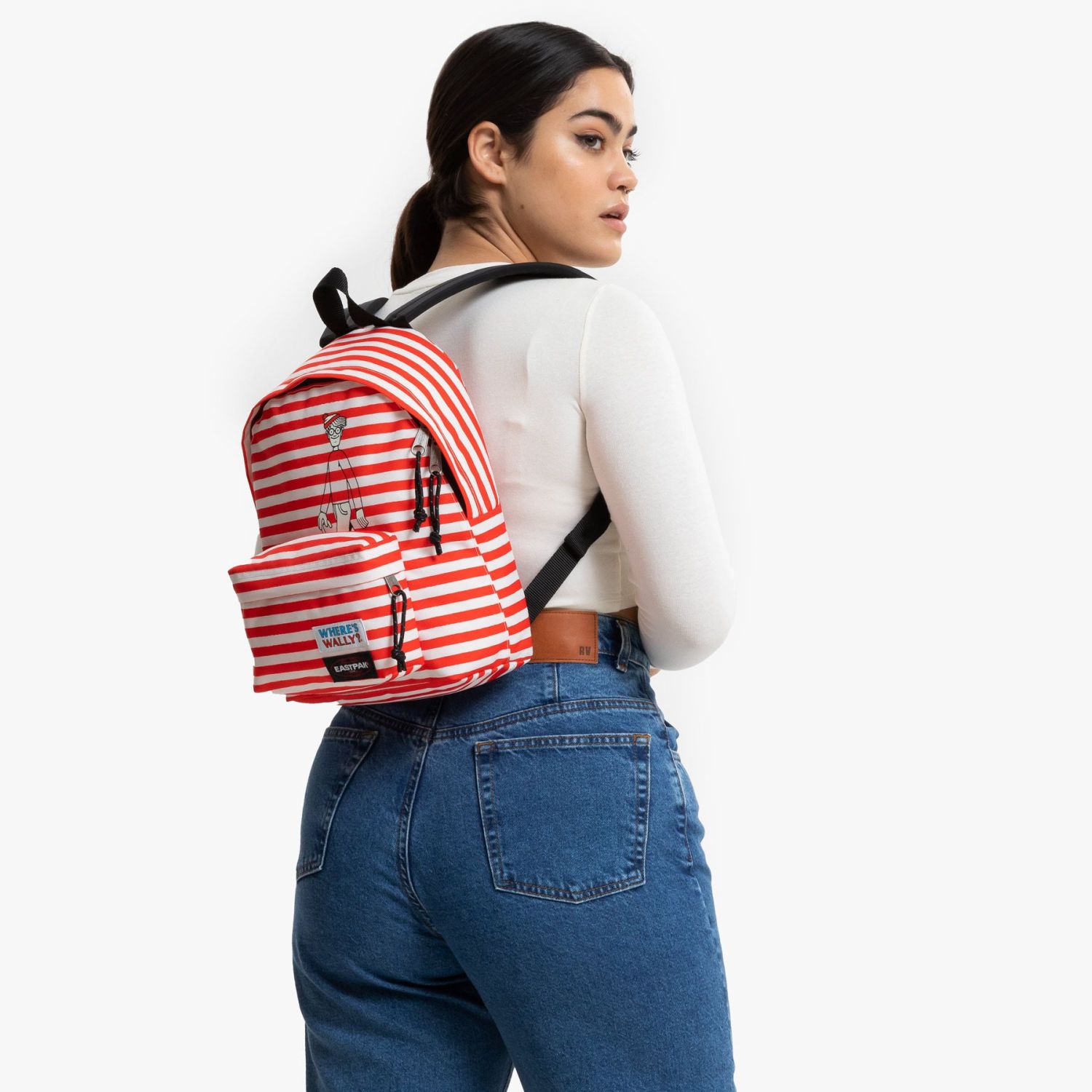 Eastpak Orbit XS Large Mini Rucksack Where's Wally Silk Stripe