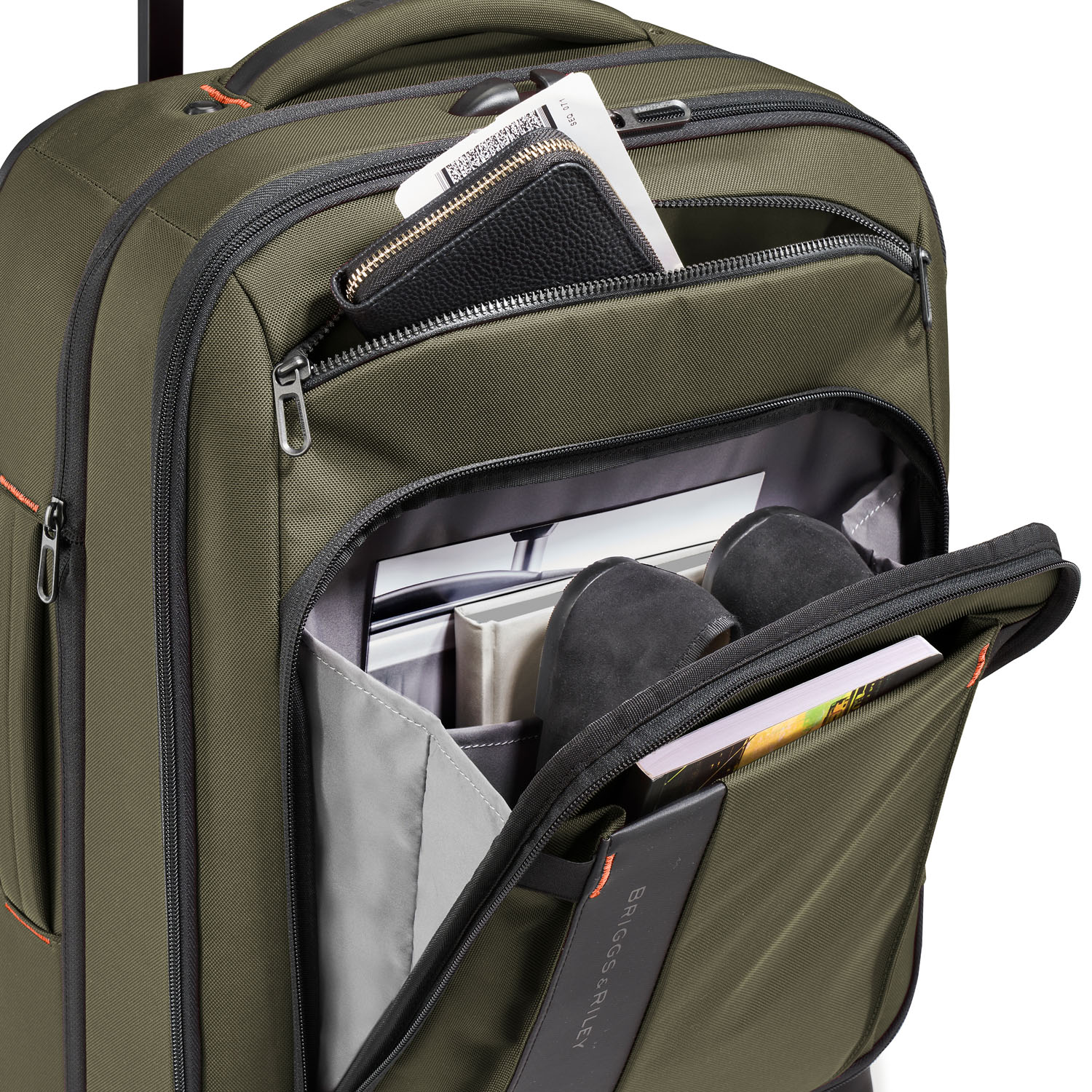 Briggs & Riley ZDX International Carry-On Expandable Spinner Hunter Briggs & Riley ZDX International Carry-On Expandable Spinner Hunter