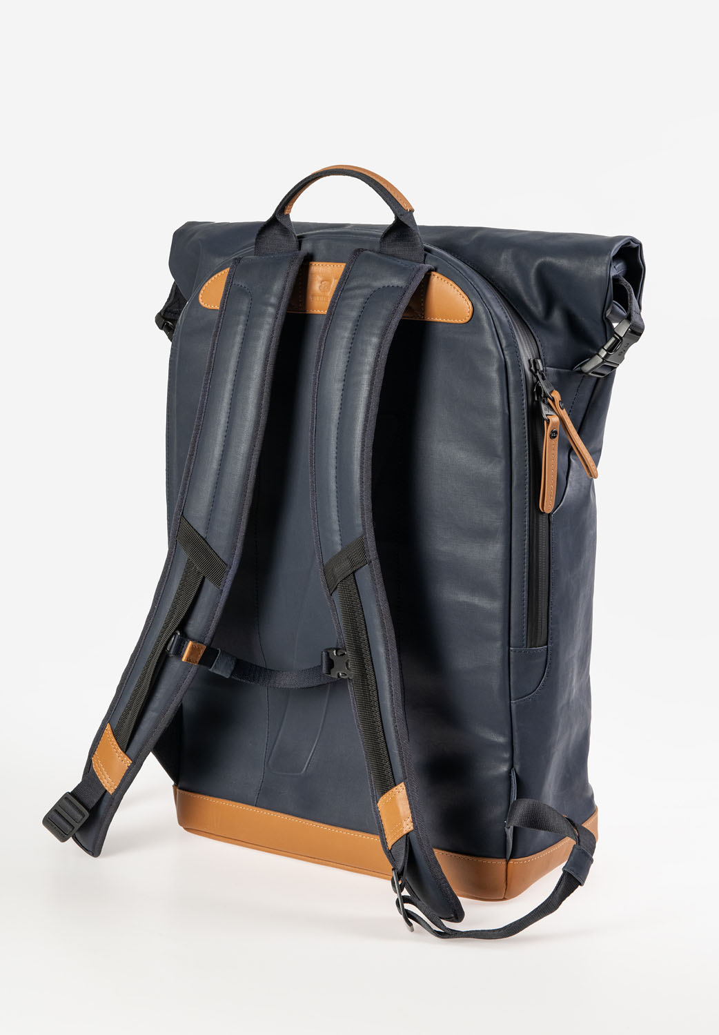 aunts & uncles Japan Matsuyama Rolltop Rucksack mit 16" Notebookfach night blue aunts & uncles Japan Matsuyama Rolltop Rucksack mit 16" Notebookfach night blue