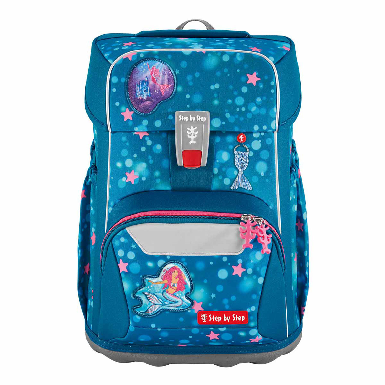 Step by Step GIANT Der große Schulranzen, 5-teiliges Set Mermaid Lola