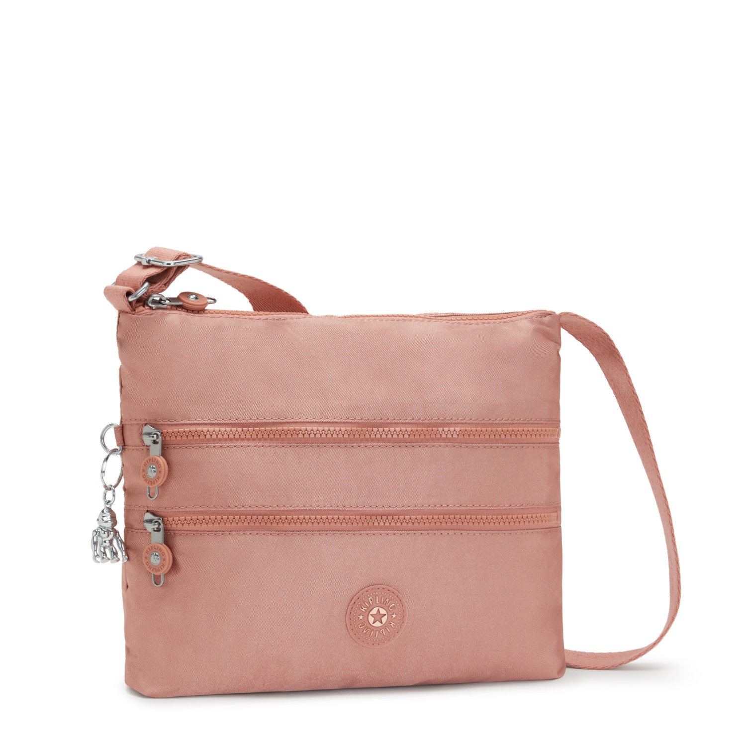 Kipling ALVAR Mittelgroße Schultertasche Dynamic Twill Warm Rose Kipling ALVAR Mittelgroße Schultertasche Dynamic Twill Warm Rose