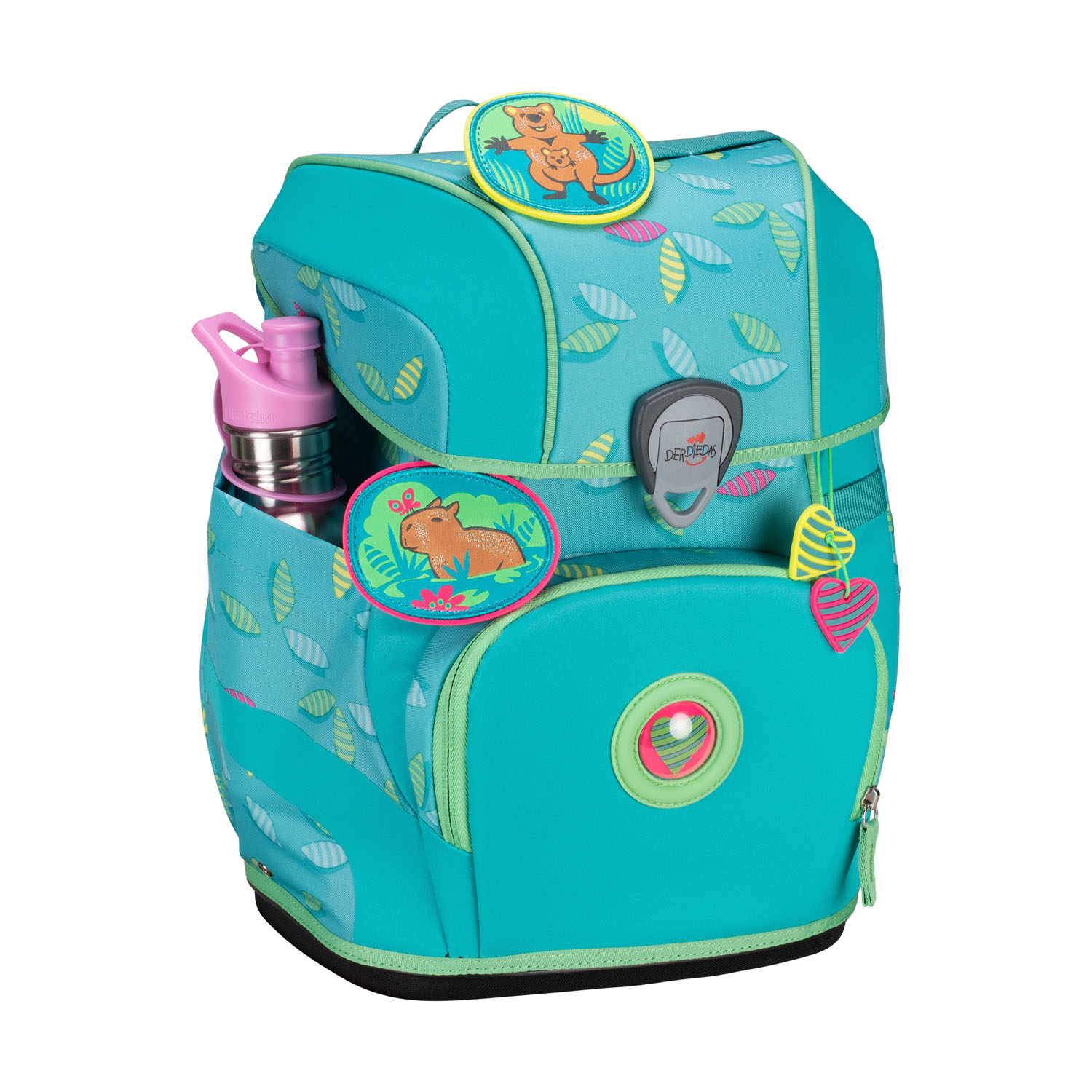 DerDieDas ErgoFlex Tiny Exklusiv Superflash Schulrucksack 5-teiliges Set