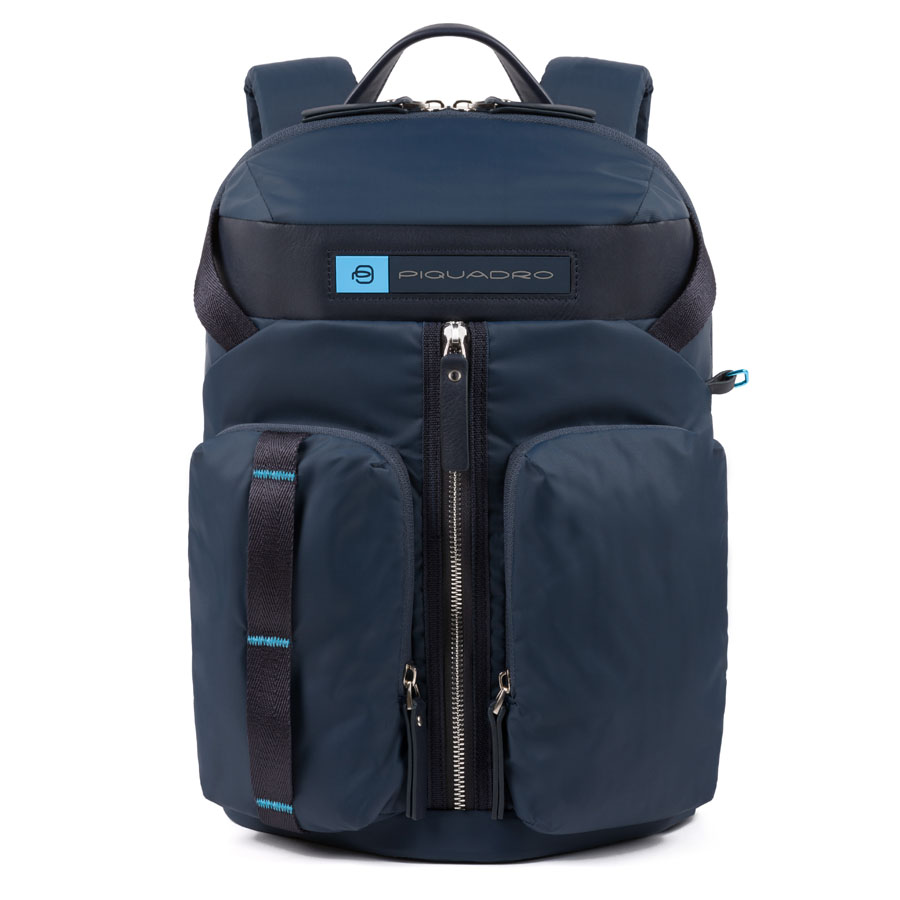 Piquadro PQ-Bios Laptoprucksack 14", mit zwei Fronttaschen Ultramarinblau Piquadro PQ-Bios Laptoprucksack 14", mit zwei Fronttaschen Ultramarinblau