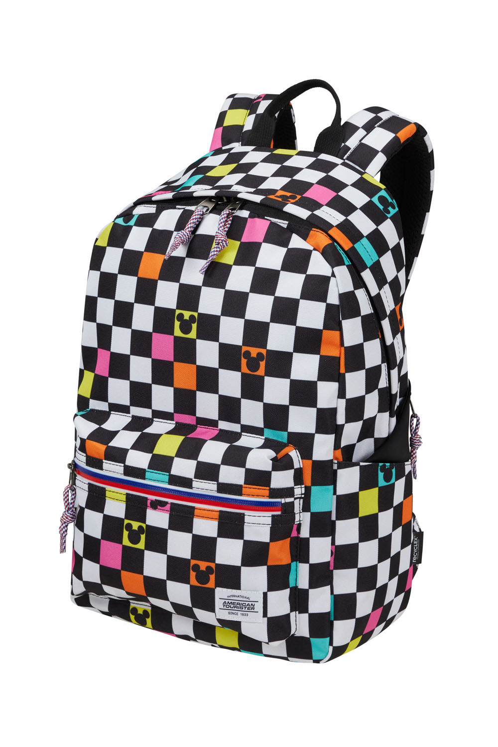 American Tourister Upbeat Disney Rucksack ZIP Mickey Check