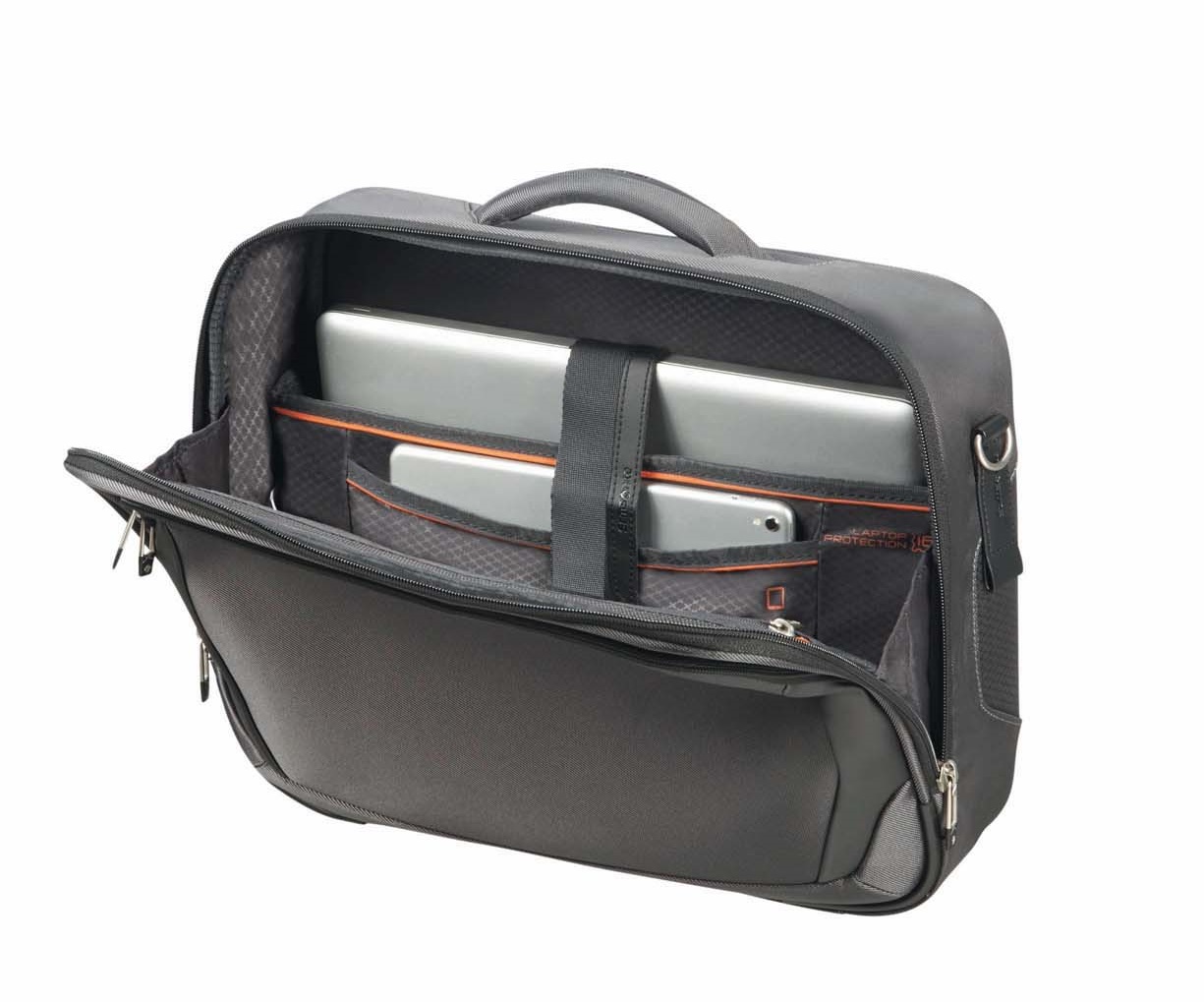 Samsonite X'Blade 4.0 Schultertasche 15.6" Grey/Black