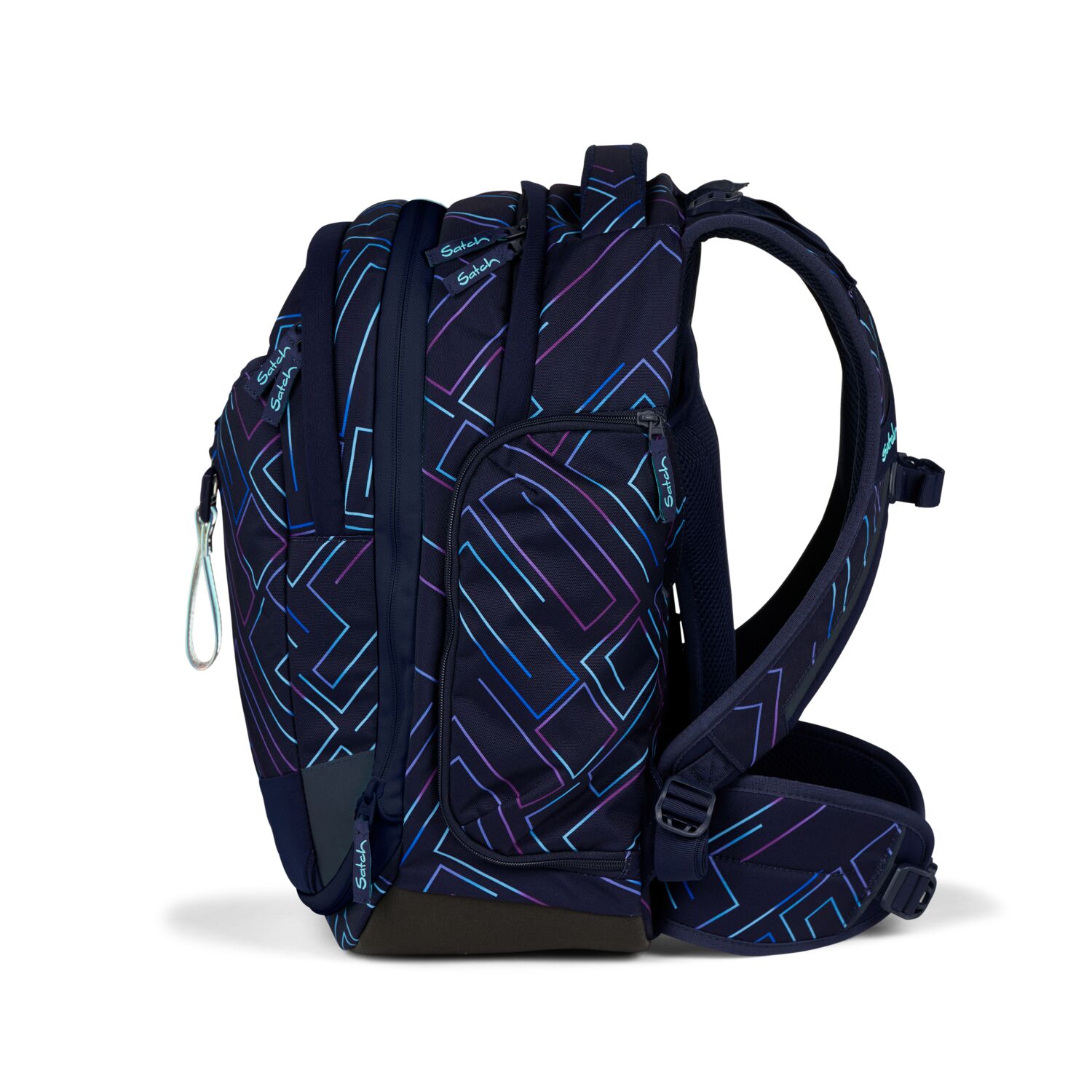 satch match Schulrucksack Purple Laser satch match Schulrucksack Purple Laser