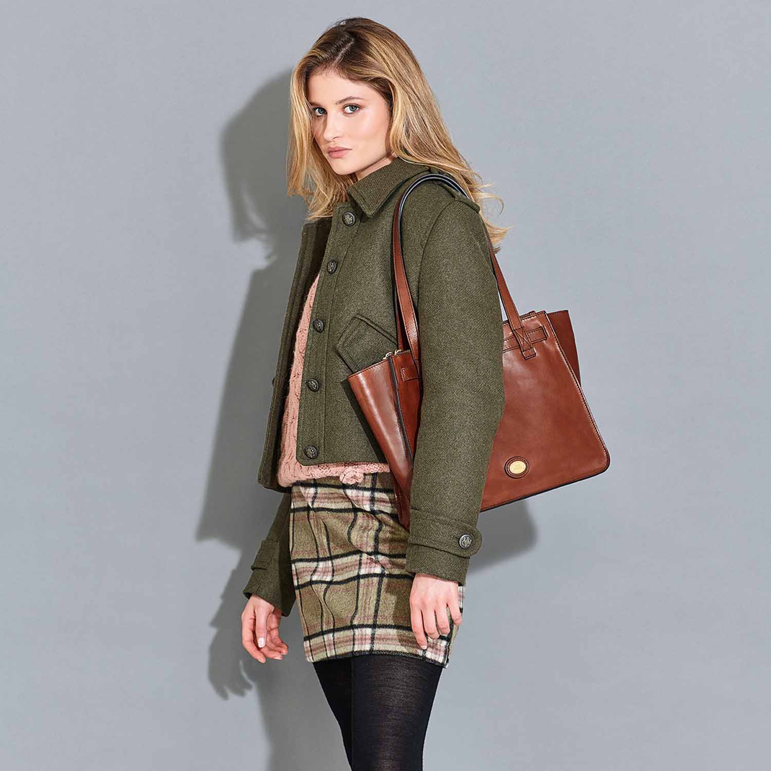 The Bridge Biba Shopper 04364201 Ribes-Rot/Gold