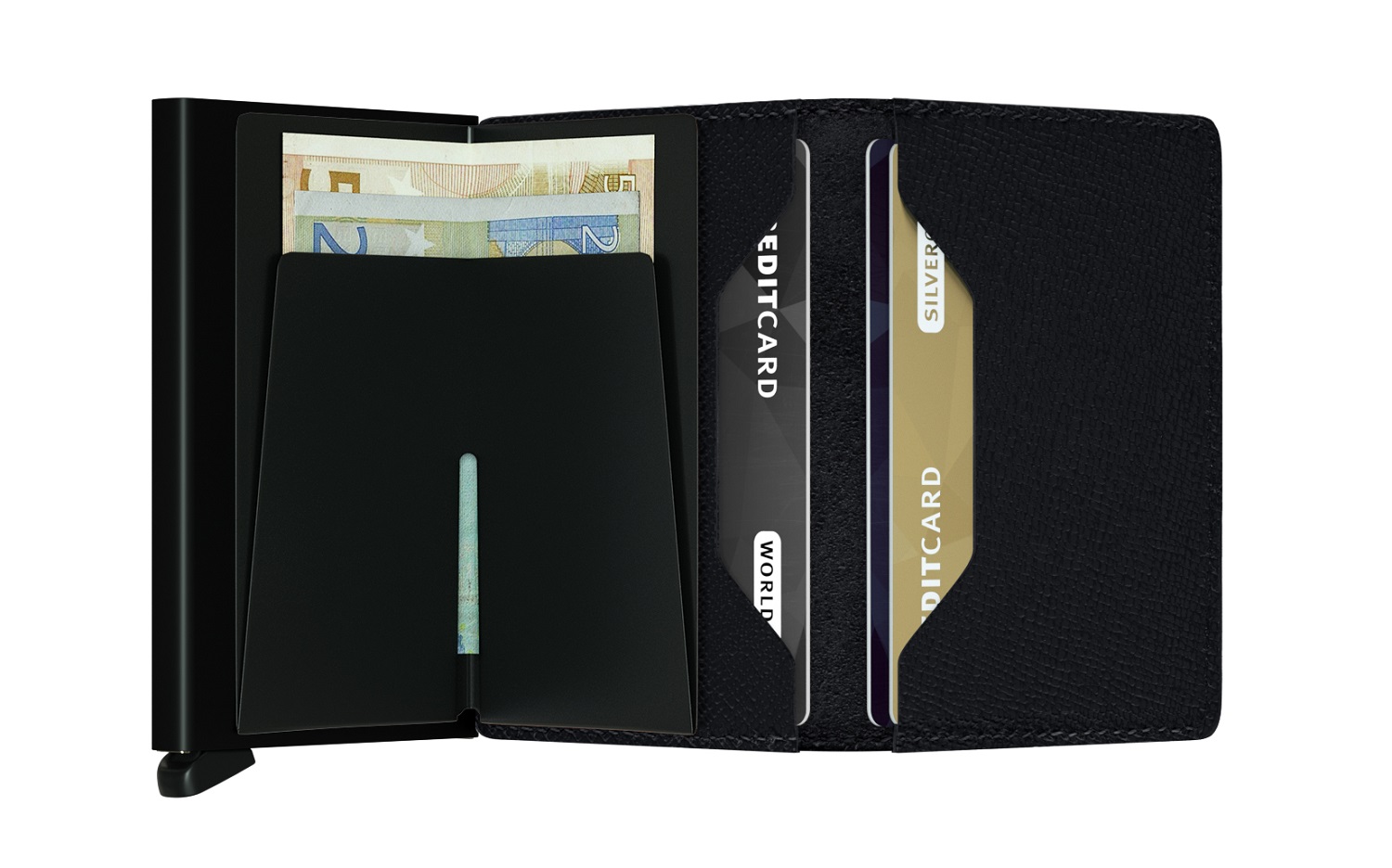 Secrid Slimwallet Crisple SC-Black Secrid Slimwallet Crisple SC-Black