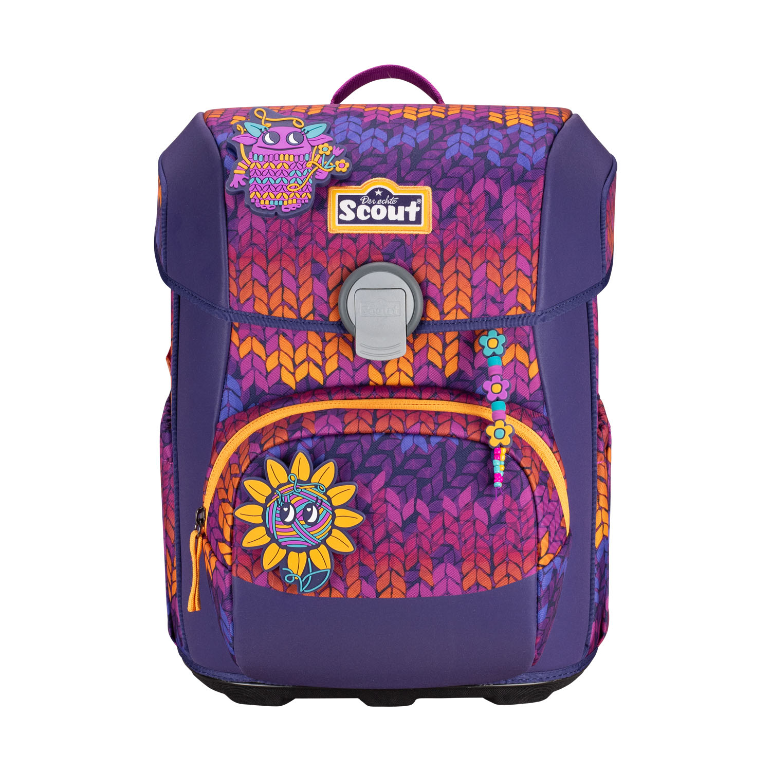 Scout Neo Exklusiv Superflash Schulranzen-Set 4-teilig Fantasy