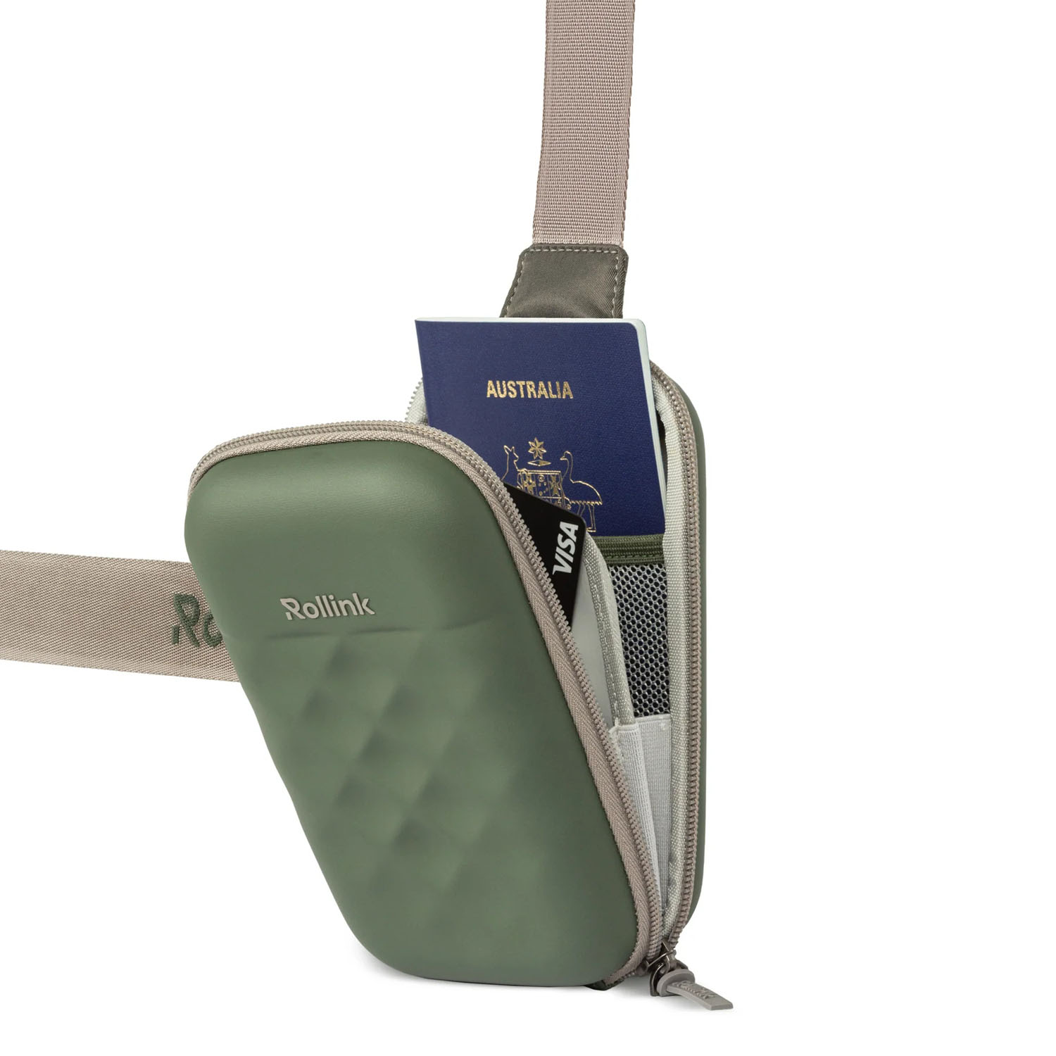 Rollink Slingbag Go Mini Bag (upright) Thyme