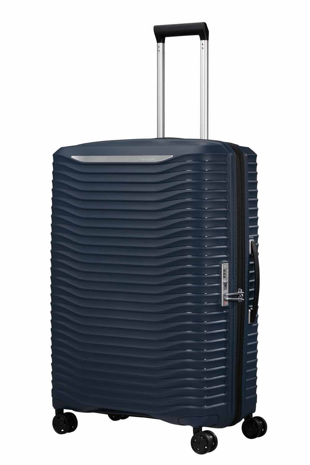 Samsonite Upscape Trolley mit 4 Rollen erweiterbar 75cm + GRATIS HOTELGUTSCHEIN Blue Nights Samsonite Upscape Trolley mit 4 Rollen erweiterbar 75cm + GRATIS HOTELGUTSCHEIN Blue Nights