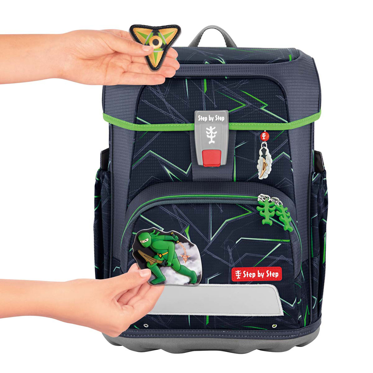 Step by Step CLOUD Schulranzen-Set, 5-teilig Ninja Kimo Step by Step CLOUD Schulranzen-Set, 5-teilig Ninja Kimo