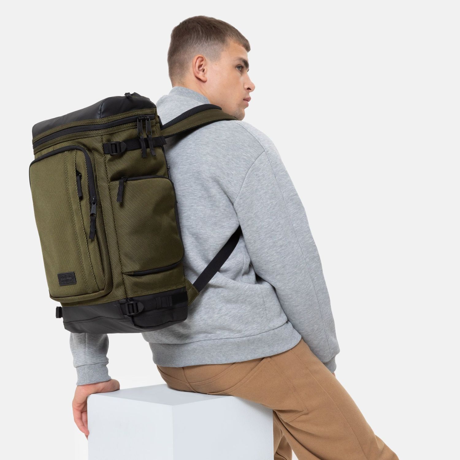 Eastpak Tecum TOP Rucksack CNNCT Army Eastpak Tecum TOP Rucksack CNNCT Army