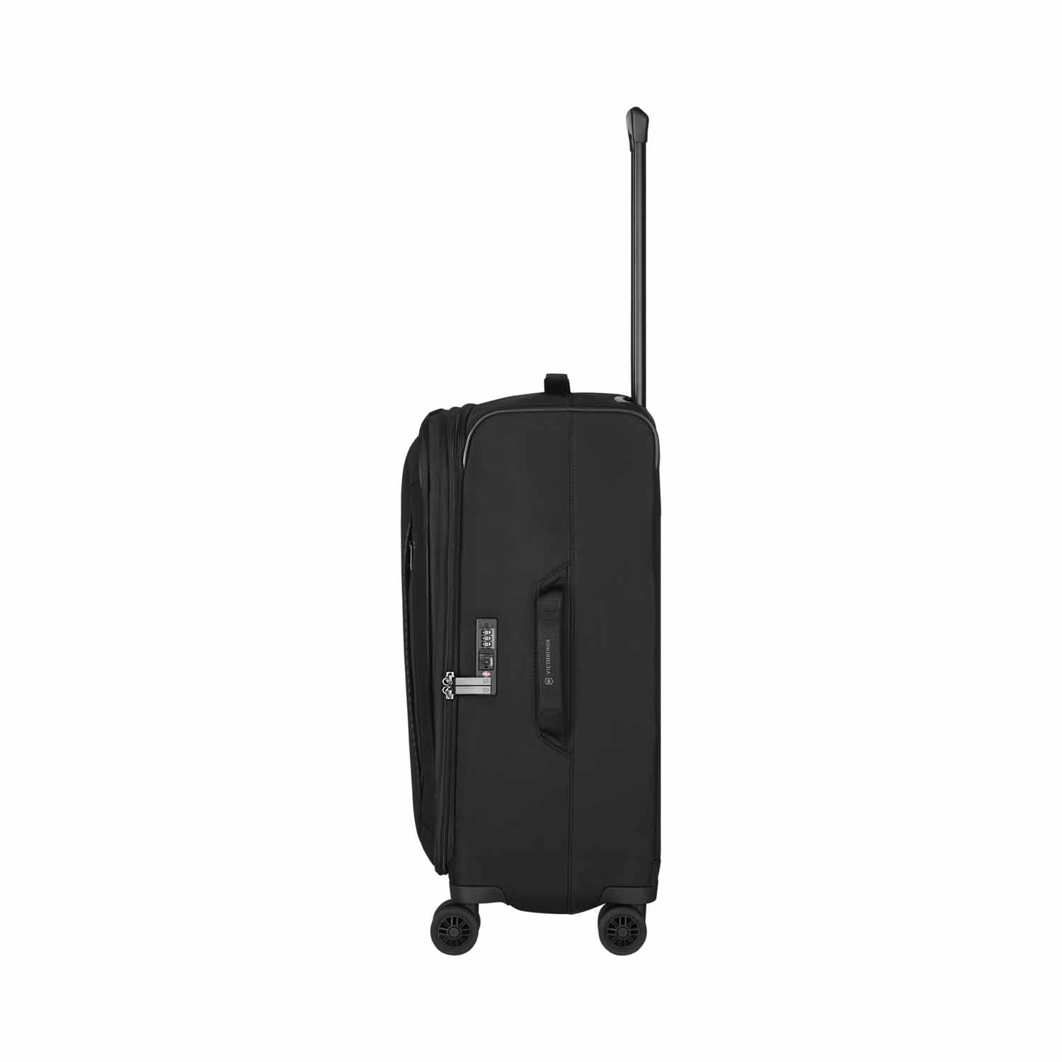 Victorinox Crosslight Medium Softside Case 4-Rollen, erweiterbar Schwarz